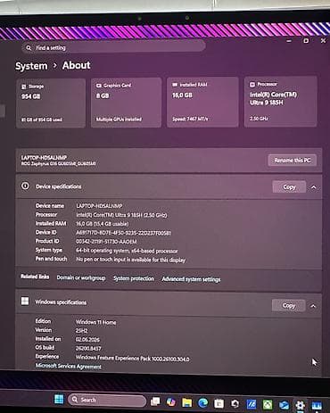 logitech craft: Игровой, Б/у, Intel Core Ultra 9 — 6