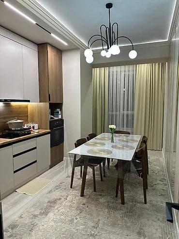 3комн квартира: 3 комнаты, 83 м², Элитка, 11 этаж, Дизайнерский ремонт — 4