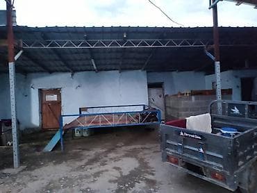 полив система: Металлические откатные/распашные ворота с калиткой и забором из блока — 8