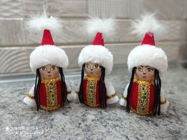 продаю куклы: Керамические национальные куклы- сувениры, производство Кыргызстан — 4