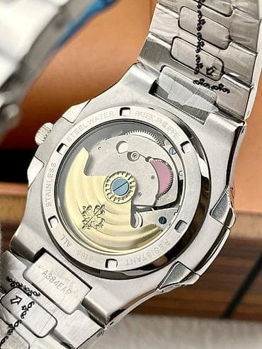 тез арада: ⌚ Patek Philippe Nautilus Automatic Нержавеющая сталь / — 2