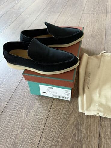 лоро пиано обувь женская летняя: Элегантные мужские лоферы Loro Piana Summer Walk из замши синего — 1