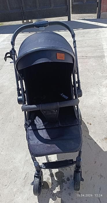 форма афганка: Прогулочная коляска чемодан черная - Компактная складывающаяся тип — 2