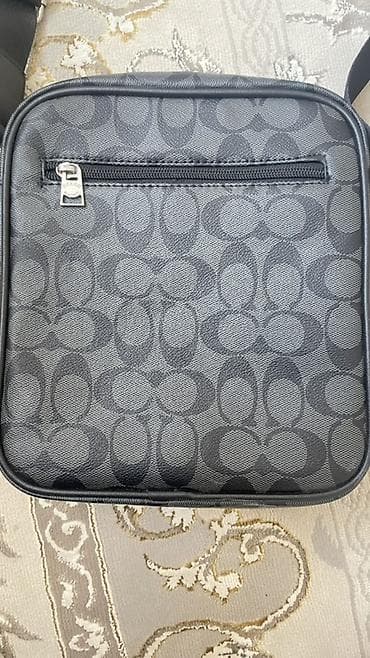 сумка крокс: Сумка через плечо COACH (New York), модель с фирменным монограммным — 2