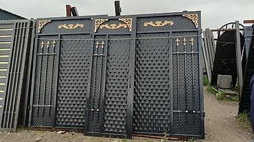 Металлические ворота и калитки под заказ - Типы: откатные и