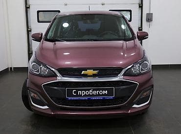 бизнес самомойка: Chevrolet Spark: 2018 г., 1 л, Автомат, Бензин, Хэтчбэк — 2