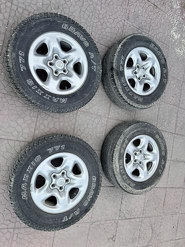 таета бревис: Колеса в сборе 225 / 70 / R 16, Всесезонная, Б/у, Комплект, Внедорожные (АТ/МТ), Литые, отверстий - 5 — 1