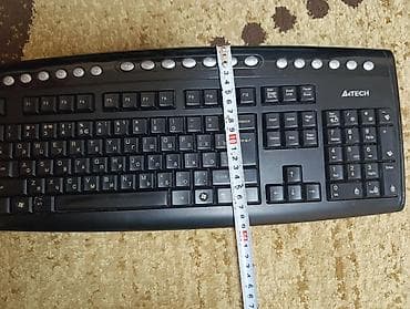 ipad 7: Клавиатура, A4Tech, Мембранная, Размер: 100% — 1