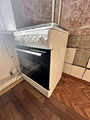 Кухонные плиты и варочные поверхности: Газовая, Механическое, Напольная — 1