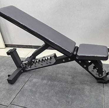 Скамья для жима/гантелей с регулируемым углом - Универсальная — 1