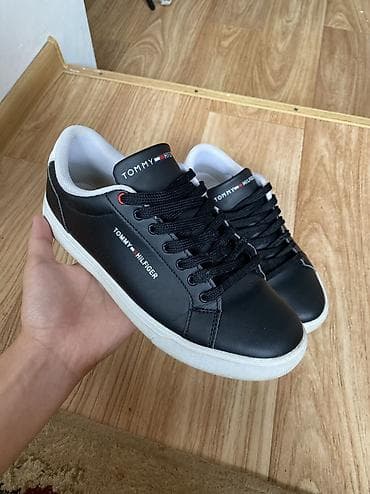 nike react: Срочно продаю мужские полуклассические Кеды Tommy Hilfiger Black ✅ — 1