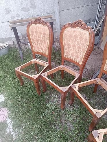 бу столдор: Продам 4 стула требует ремонта бу без нижних сидушек за все 4500 сомов — 1
