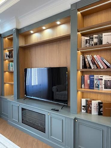 Продажа квартир: 2 комнаты, 80 м², Асанбай мкр Элитка, 9 этаж, Дизайнерский ремонт — 1