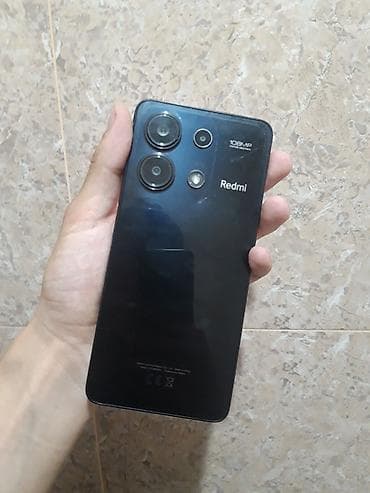 Redmi, Redmi Note 13, Б/у, 256 ГБ, цвет - Черный, 2 SIM