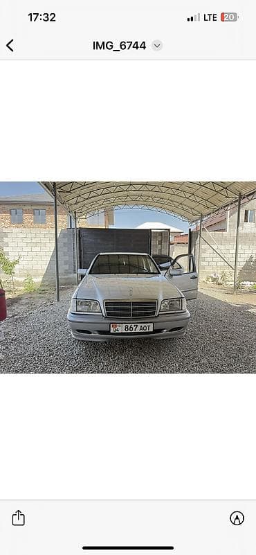 сания: Mercedes-Benz C-Class: 2000 г., 1.8 л, Автомат, Бензин, Седан — 7