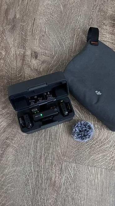 pro 2: Беспроводная микрофонная система DJI Mic (двухканальная) Комплект: - — 1