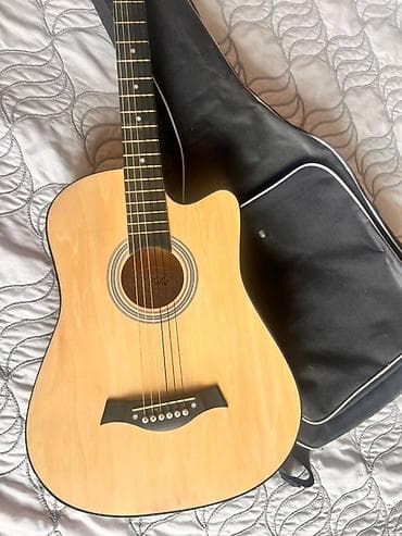 гитара кызыл кыя: Акустическая гитара с вырезом (cutaway), размер дредноут — 3