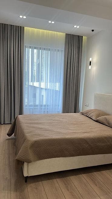osh flat: 2 комнаты, 63 м², Площадь Ала-Тоо Элитка, 2 этаж, Дизайнерский ремонт — 2