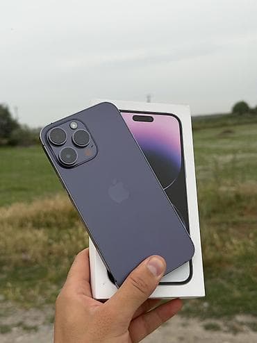 iphone 7s plus: IPhone 14 Pro Max, Б/у, 256 ГБ, Deep Purple, Коробка, 88 % — 1