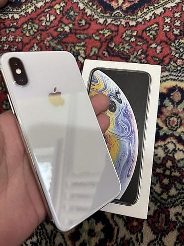 xiaomi note 5: IPhone Xs, Б/у, 256 ГБ, White Titanium, Чехол, Коробка, 76 % — 6