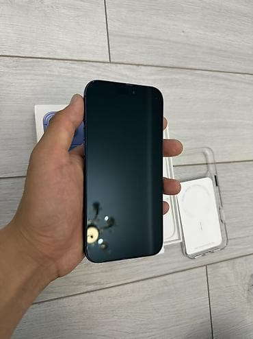 i phon: IPhone 17 Pro Max, Б/у, 256 ГБ, Синий, 100 % — 6
