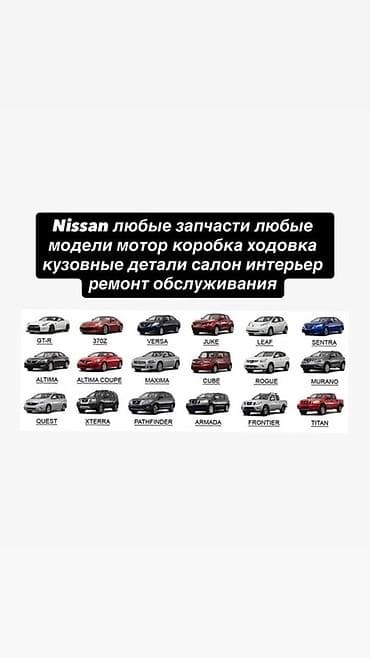 corea cars.com: Nissan — любые запчасти и сервис для любых моделей. Запчасти и узлы — 1