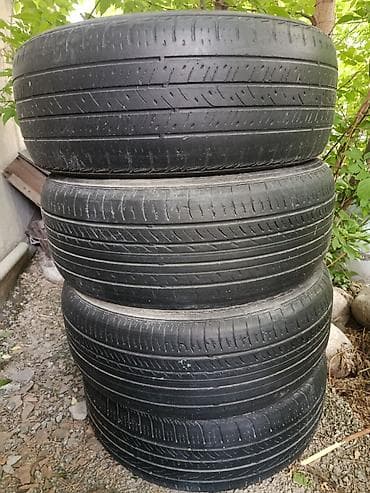 Шины 215 / 55 / R 17, Лето, Б/у, Комплект, Легковые, Корея, Kumho