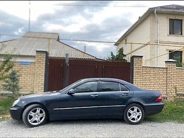 Mercedes-Benz S-Class: 2001 г., 3.2 л, Автомат, Газ, Седан
