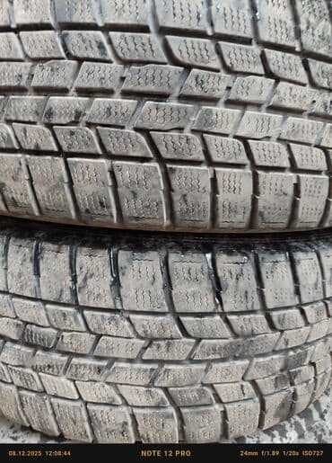 шины и диски в бишкеке: Колеса в сборе R 15, Зима, Комплект, Железные, отверстий - 5 — 1