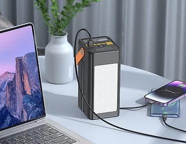 Power Bank hoco DB49 100000 mAh - Емкость: 100000 mAh - Мощность — 9
