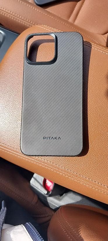 линзы для айфон: Чехол PITAKA для iPhone (серия MagSafe) - Материал: арамидное волокно — 1