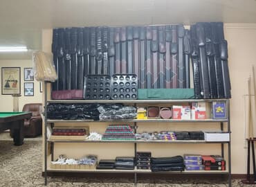 Магазин билярдных аксессуаров сукно, шар, кии, мел,сетка кожа