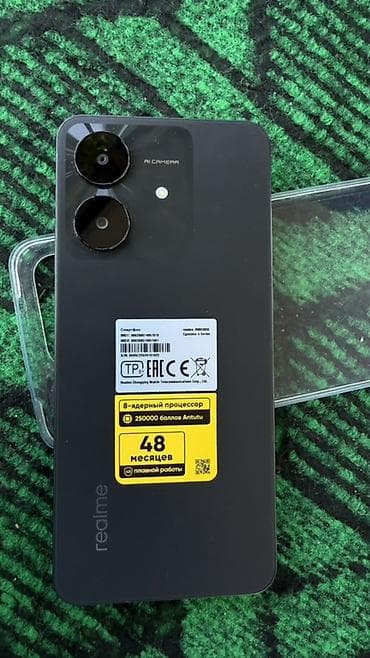 камера авто: Realme Note 60, Новый, 64 ГБ, цвет - Черный, 2 SIM — 3