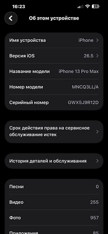 IPhone 13 Pro Max, 256 ГБ, Зеленый, 79 % — 2
