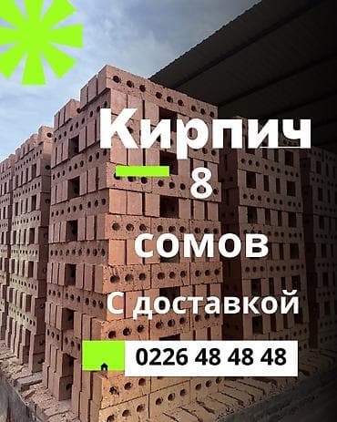 Пустотелый, дырчатый, Жженый кирпич, Полублок, 250×120×90