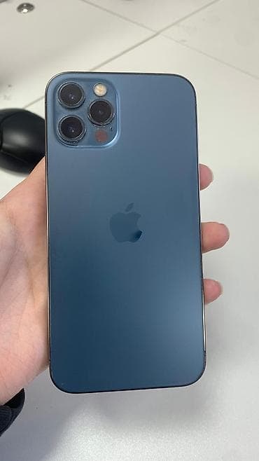 IPhone 12 Pro, 128 ГБ, Pacific Blue, Чехол, 74 %