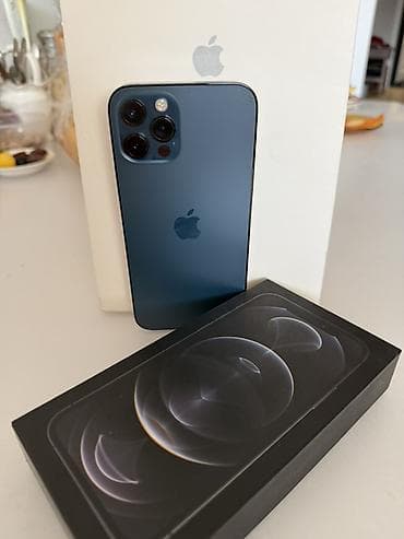 tesla 3: IPhone 12 Pro, Pacific Blue, Коробка — 1