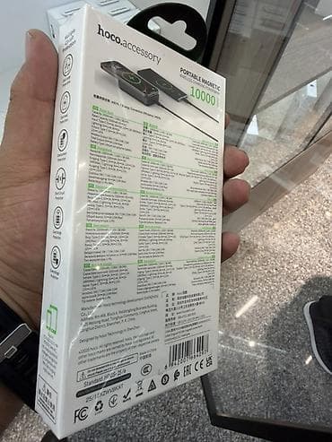 hoco w37: Hoco J160A — портативный магнитный power bank с беспроводной зарядкой — 2