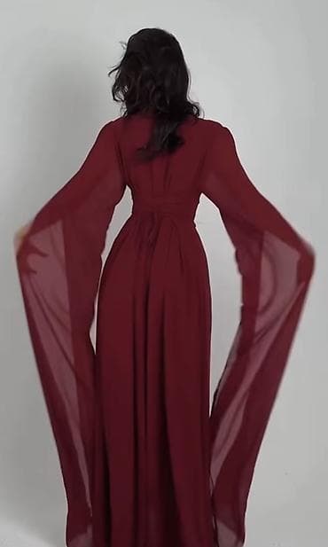 Жынсылар: Кече көйнөгү, Классикалык, Узун модель, Жеңдери менен, Корсет, M — 1