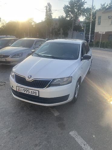 авто без прав: Skoda Rapid: 2017 г., 1.6 л, Автомат, Бензин, Седан — 1