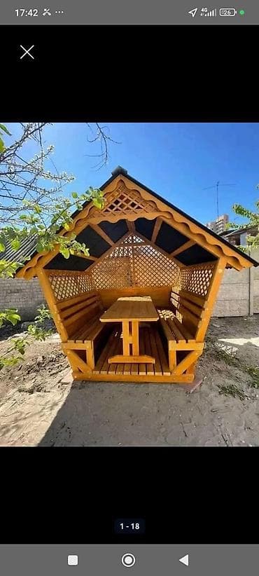 купить сарай: Беседка Дерево — 10