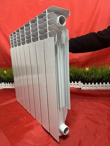 Алюминиевый секционный радиатор отопления - Материал: алюминий -