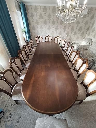 продать мёд: Стол и стул для зала, цвет - Коричневый — 3
