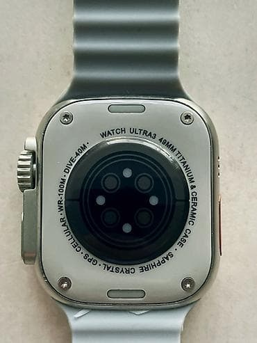 garmin 6 saphire: Смарт‑часы Watch Ultra 3, 49 мм Зарядника нет - Корпус: титан + — 2