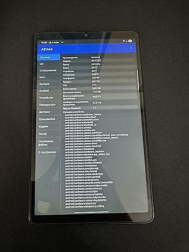 Планшеты: Планшет, Samsung, память 64 ГБ, 8" - 9", 5G, Б/у, Классический цвет - Серебристый — 3