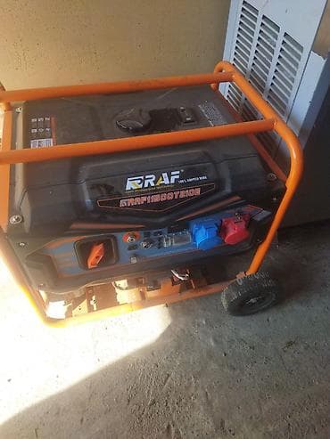 керебет бу: Бензогенератор RRAF RRAF11500T210E + блок автоматического ввода — 4