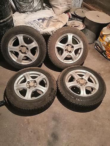 казан р15: Комплект зимних колес на дисках. - Шины: Michelin, размер 165/70 R14 — 4