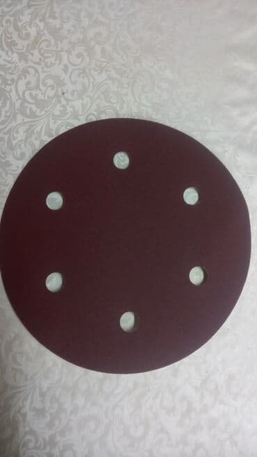 мир инструмента | надежный инструмент оптом в кыргызстане бишкек бишкек: Шлиф круг, наждак, шлиф круг на липучках. диаметр 225мм, абразив 180 — 1