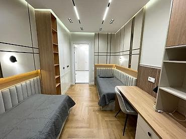 1 бөлмө, 80 м², Элитка, Асанбай мкр Элитка, 8 кабат, Дизайнердик оңдоо — 7