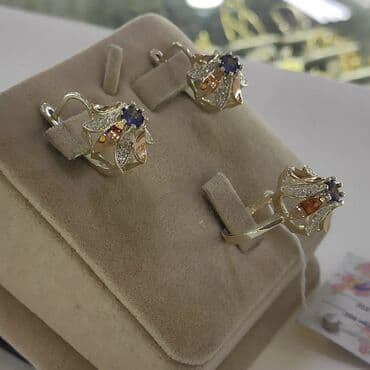 свадебные платья от производителя: Набор украшений, Проба 925, Женские, Новый — 3